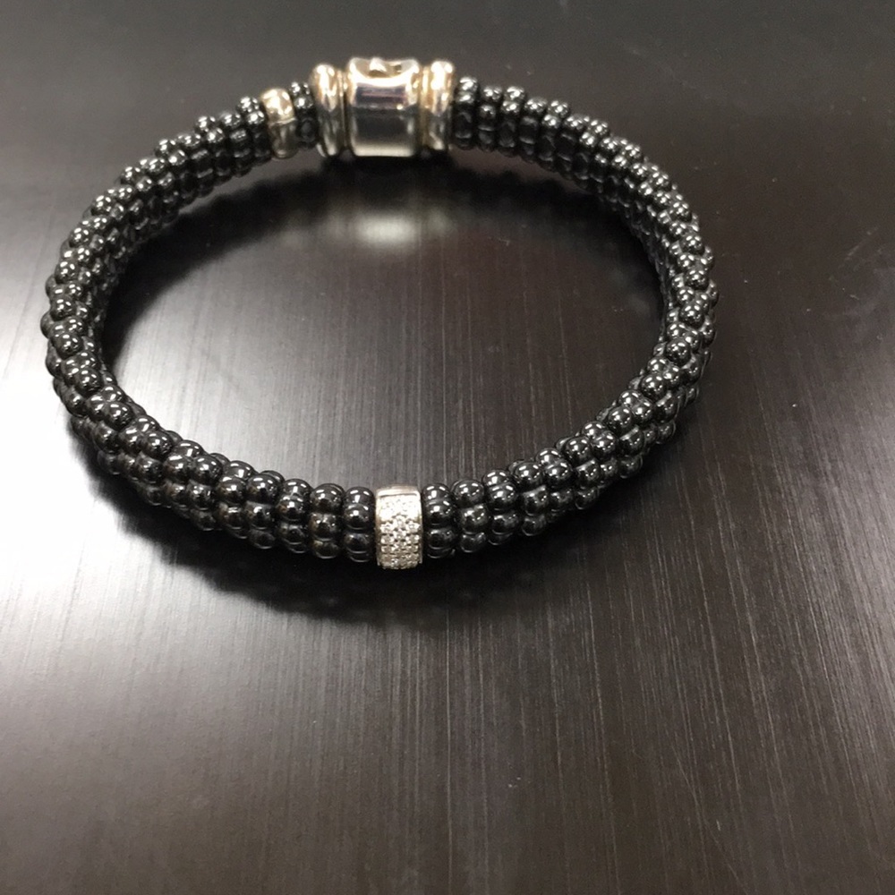 COPY - Lagos diamond caviar bracelet